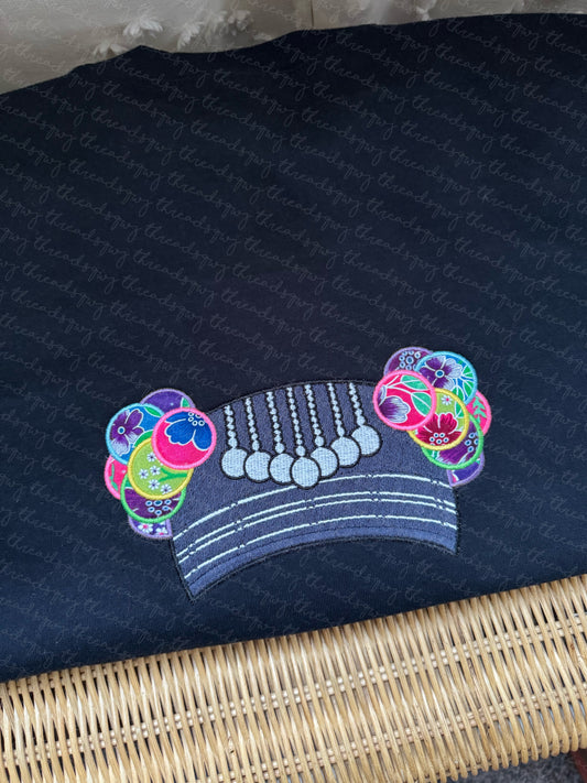 Pom Pom Hmong Hat Crewneck (PRE-ORDER)
